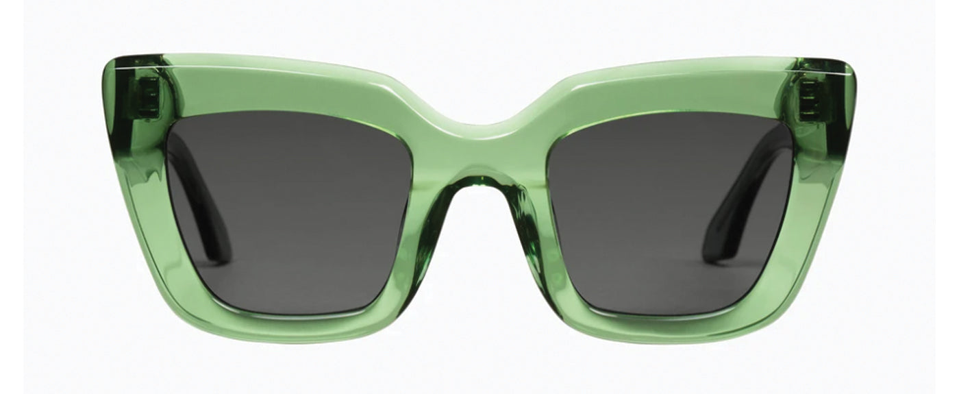 BOTTLE GREEN-BLACK LENS--3