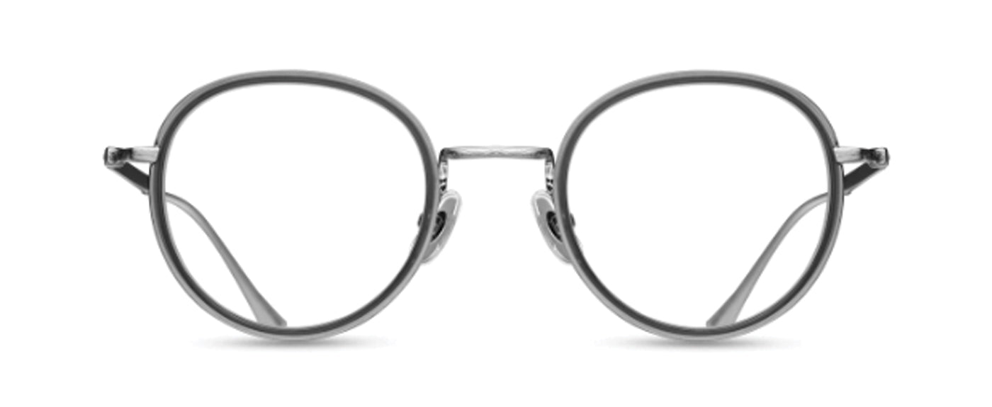BRUSHED SILVER-MATTE GREY CRYSTAL-CLEAR--6