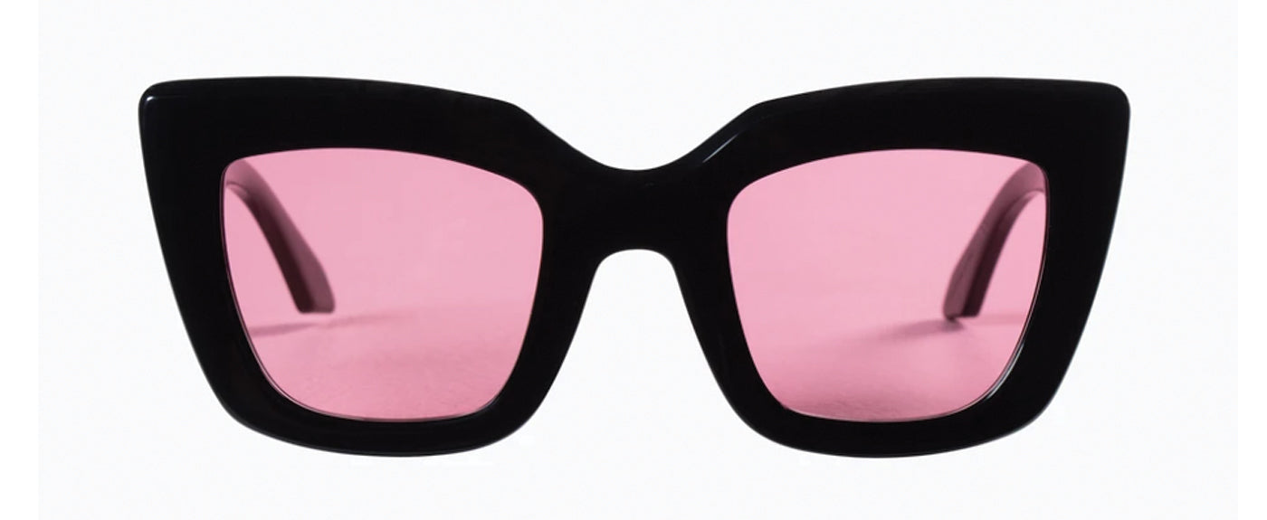 GLOSS BLACK-ROSE LENS--15