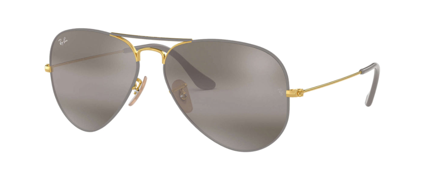 GREY- GOLD-GREY GRADIENT MIRROR--2