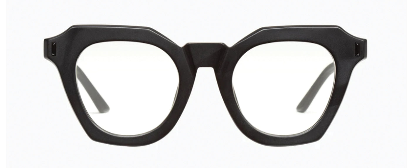 Matte Black w Gloss Black Metal Trim - Clear--3