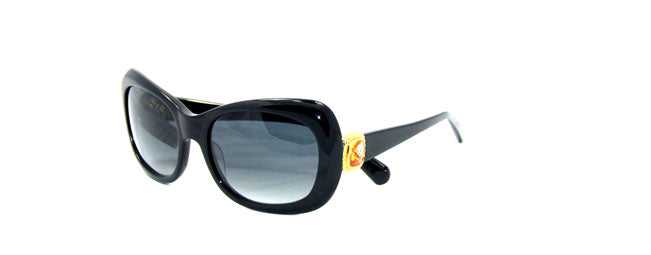 01 GV/CI BLACK ONYX WITH GOLD VERMEIL AND CITRINE STONES--1