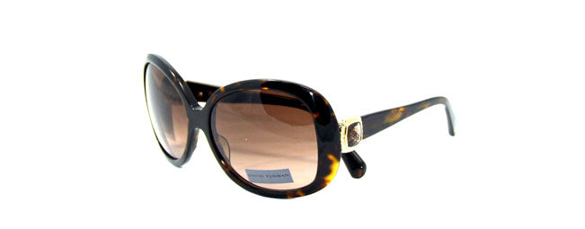 02 GV/SQ TORTOISE WITH GOLD VERMEIL AND SMOKEY QUARTZ STONES--2