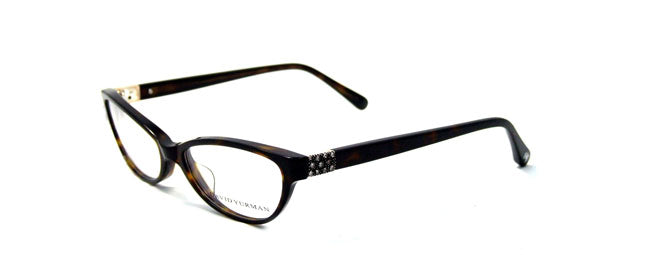 02 SS Tortoise with Black Rhodium plating and White Sapphires--2