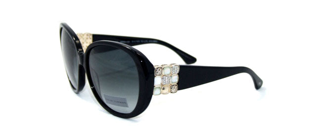 01 SS Black Onyx with Sterling Silver White Agate Prasiolite and White Sapphires--3