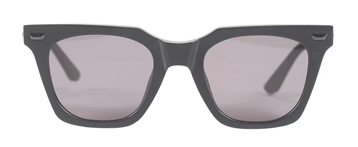 Matte Black w. Gloss Black Metal Trim Black Lens--1