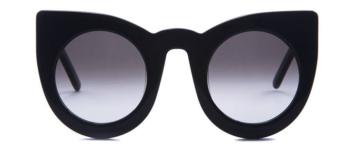Gloss Black Black Gradient Lens--3