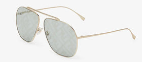 Metal sunglasses with FF logo