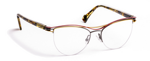 JF REY JF2856 RUTHENIUM LIGHT BROWN