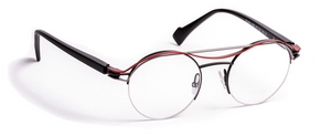 JF REY JF2858 BLACK RED