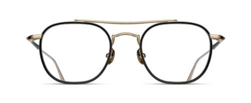 MATTE BLACK-BRUSHED GOLD-CLEAR