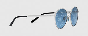 SILVER-LIGHT BLUE-GG MOTIF